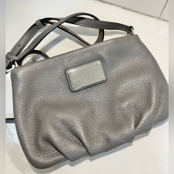 MARC JACOBS Crossbody Purse Bag - Classic Percy Grey - Picture 3 of 6